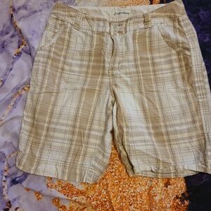 St John's Bay plaid shorts